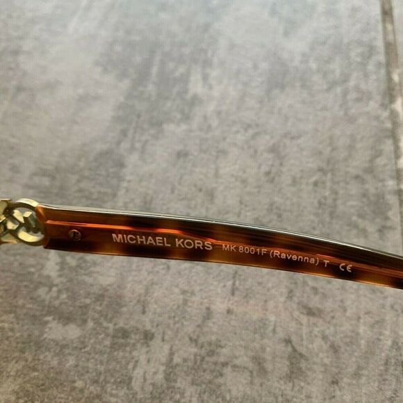 $187 MICHAEL KORS Ravenna Eyeglasses Frame MK8001 3004 53-18-140 Tortoise N120